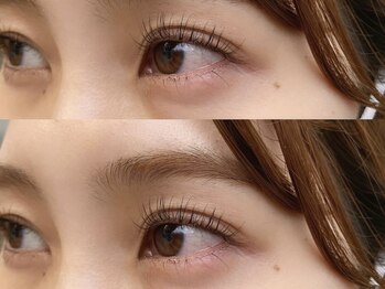 レナータ新宿(Renata)の写真/【束感コーティング仕上げ付ラッシュリフト¥6000】韓国風に仕上げて今どきな旬顔に*過去一満足いくマツパを