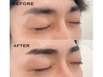 フィズ アイ ビューティ 豊川八幡店(fiz eye beauty)/メンズ眉毛スタイリング