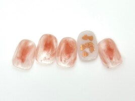 Aコース4400円ニュアンスネイル