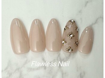 フローレスネイル 新宿西口店(FlawlessNail)/【オフ無料】シンプル6600円