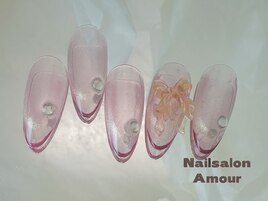 キラキラ春夏のネイル¥7980