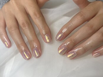 ワンカラーネイル　ジェルネイル