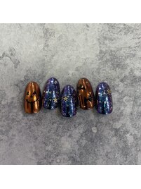 ハロウィンネイル