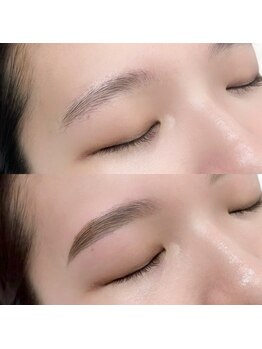 アイブロウメニューがあるサロン