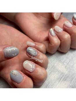 ジュリーネイル 所沢店/雪の結晶