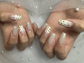 プラス セカンド(Plus 2nd)/ハートドットネイル