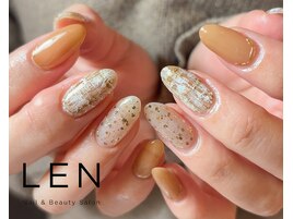 冬ツイードネイル