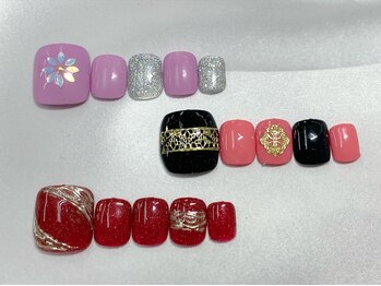 キャンアイドレッシー 深谷店(Can I Dressy)/【foot】定額デザイン￥4,800-