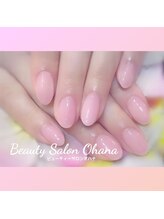 ビューティ サロン オハナ ネイル(Beauty Salon OHANA)/クリアジェル(ピンク)