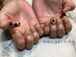 バレンタインネイル