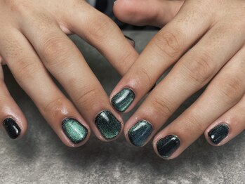 オムネイル 渋谷(HOMME NAIL)/マグネットネイル ¥6.60