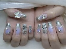 メロディービューティーサロン(Melody)/ミラーフレンチネイル