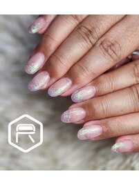 ラメグラデーション