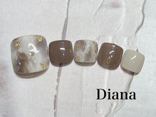 ディアナ ひたちなか高場店(DIANA)/定額ネイル　6600円　D-33