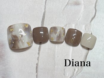 ディアナ ひたちなか高場店(DIANA)/定額ネイル　6600円　D-33
