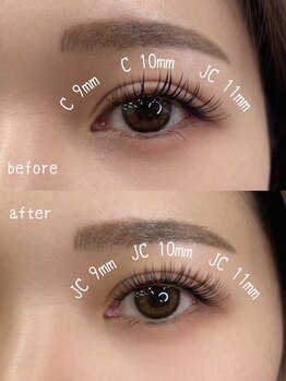 ビューティーサロン ココ 四日市店(BeautySalon COCO)/パーエク フラットラッシュ120