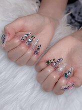 ルミ(Lumi)/チップ長＋アートやり＋つけ放題