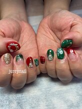 ジュリーネイル 所沢店/クリスマスリースツリー