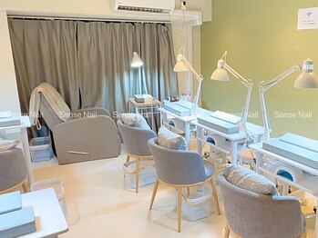 ワンカラー上品ネイル