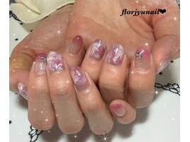 ニュアンスフラワーnail