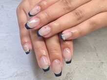トータルビューティー パッション 茨木(Total Beauty Passion)/茨木市で人気◎ネイビーネイル