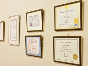 ネイルサロン ビー トライアングル 神楽坂店(B'triangle)/内観２