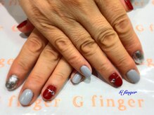 ジー フィンガー 千葉店(G)/秋色ネイル