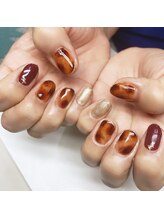 ネイルアンドアイラッシュサロン エスポアール(nail&eyelash salon espoir)/べっ甲ネイル