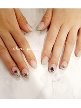 シュポルテ(chou porte)/押し花ネイル