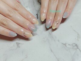パステルカラー　シアーカラー