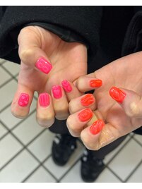 ぷくぷくキャンディネイル