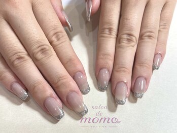サロン ド モモ(salon de momo)/上嶋担当　マグネットネイル