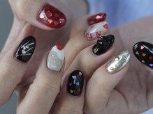 ミニョン 北堀江(mignon)/バレンタインネイル