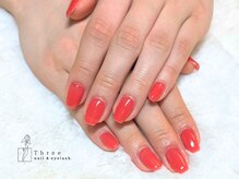 ネイルアンドまつげエクステ専門サロン スリー(THREE)/ワンカラー