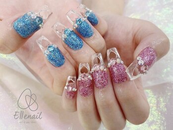 エルネイル 渋谷店(Ellenail)の写真/トレンドデザインがオフ/アート/長持ちコート込定額やり放題！大人可愛い上品系～トレンドデザインまで提案