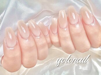 大人チークネイル