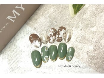 リリーズドッグアンドビューティー(Lily's Dog&Beauty)/フラワーネイル