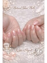 キュービーネイルプラス 大宮マルイ店(QB Nailplus)/静かに輝く、ピンクパール。