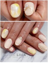 ネイルアトリエルカ(nail atelier LUCA)/W-586 ニュアンスブライダル