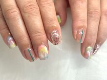ネイルビジョルノ つくばみどりの店(Nail Begiorno)/持ち込みデザイン　ニュアンス