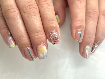 ネイルビジョルノ つくばみどりの店(Nail Begiorno)/持ち込みデザイン ニュアンス