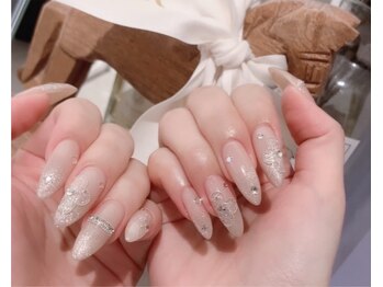 ミリミリ 本店(milimili)の写真/お仕事で制限がある方にピッタリの上品シンプルネイル★【マグネット/パラジェル/フィルイン対応】