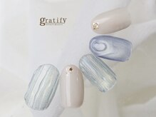 グラティフィー 梅田店(gratify)/マグネット×バカラネイル