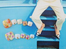 ネイルサロンアンドスクール ノーブル(noble)/フットサンプル