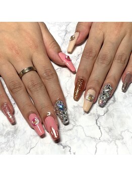 アクア ライズ 上大岡店(Aqua Rise)/埋め尽くしネイル