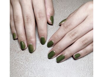 ラグネル(Luxnal)/シンプルワンカラーネイル