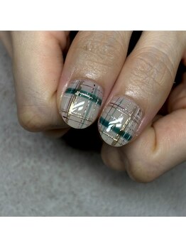 エムネイル(M)/チェックネイル