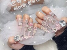 ベルグローアルファネイル(BELLE GROW ALPHA NAIL)/ゴテゴテ☆ピンク