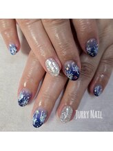 ジュリーネイル 所沢店/花火ネイル