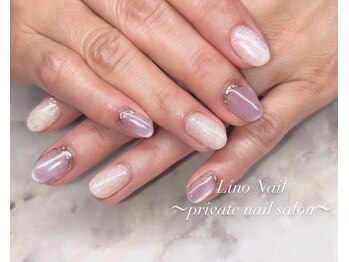 リノネイル(Lino Nail)/梅雨にお勧め/マグネット/ミラー